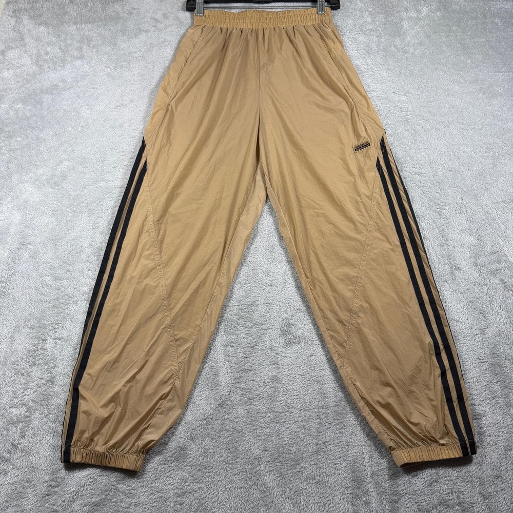 adidas Original R.Y.V. Track Pants Womens 8 Beige Athletic Joggers GN4274